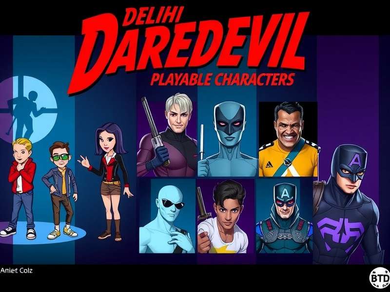 Delhi Daredevil - Meet Delhi's Most Interesting People Delhi Daredevil Playable Characters